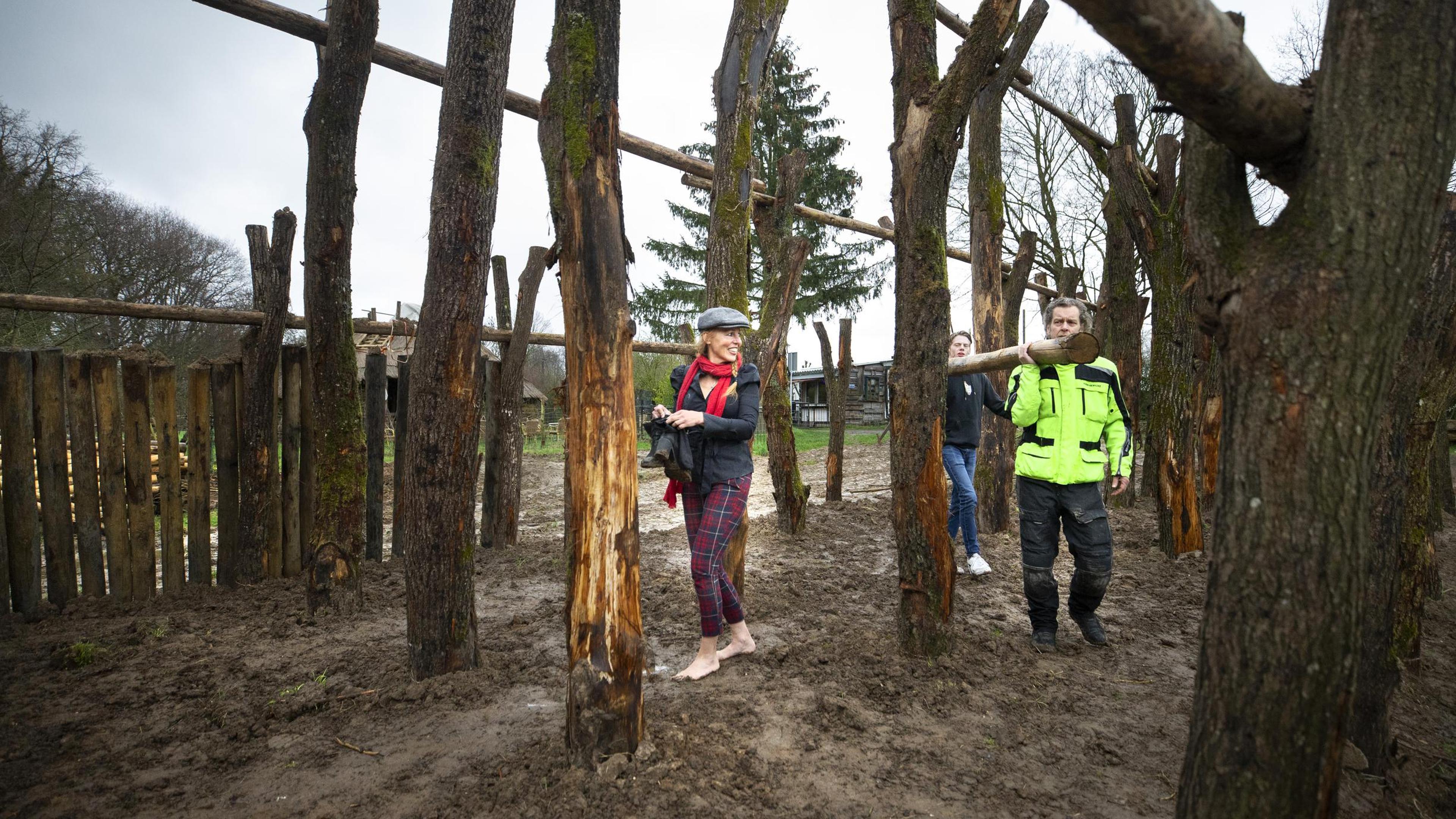 Educatief centrum Moerveld bij Geulle start met de bouw van het grootste bandkeramisch dorp van Euro